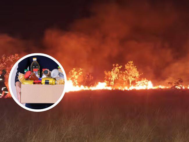 Incendio en CAD de los Llanos Orientales.