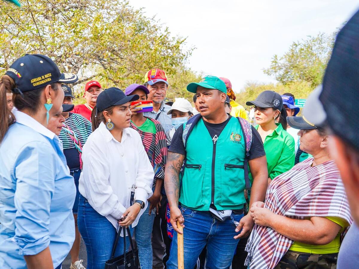 “Estoy aquí porque me duele mi departamento”: Matiz en visita a Natagaima