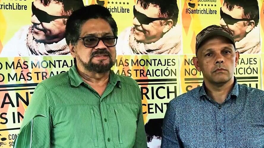 “Iván Márquez” y “el Paisa” mostraron su preocupación por el supuesto despliegue de tropas de contraguerrilla. Foto: Colprensa