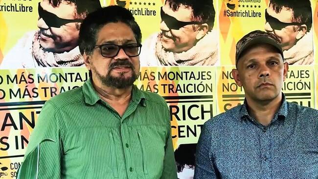 “Iván Márquez” y “el Paisa” mostraron su preocupación por el supuesto despliegue de tropas de contraguerrilla. Foto: Colprensa