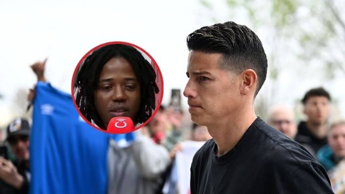 Carlos Sánchez, preocupado con James Rodríguez de cara al Mundial: “Hoy, no está preparado”