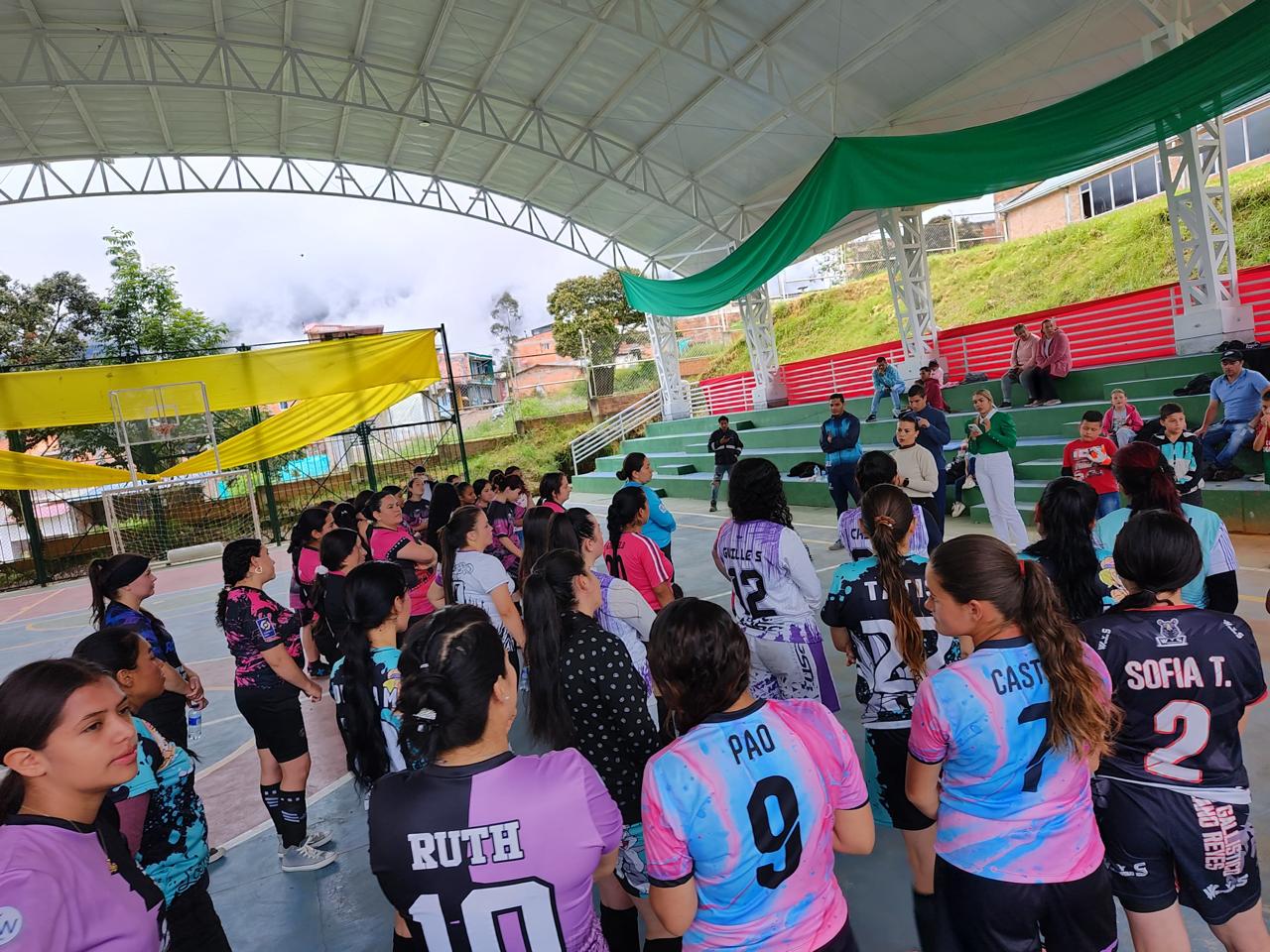Torneo de Microfutbol Femenino en Gutiérrez Cundinamarca / Cortesía