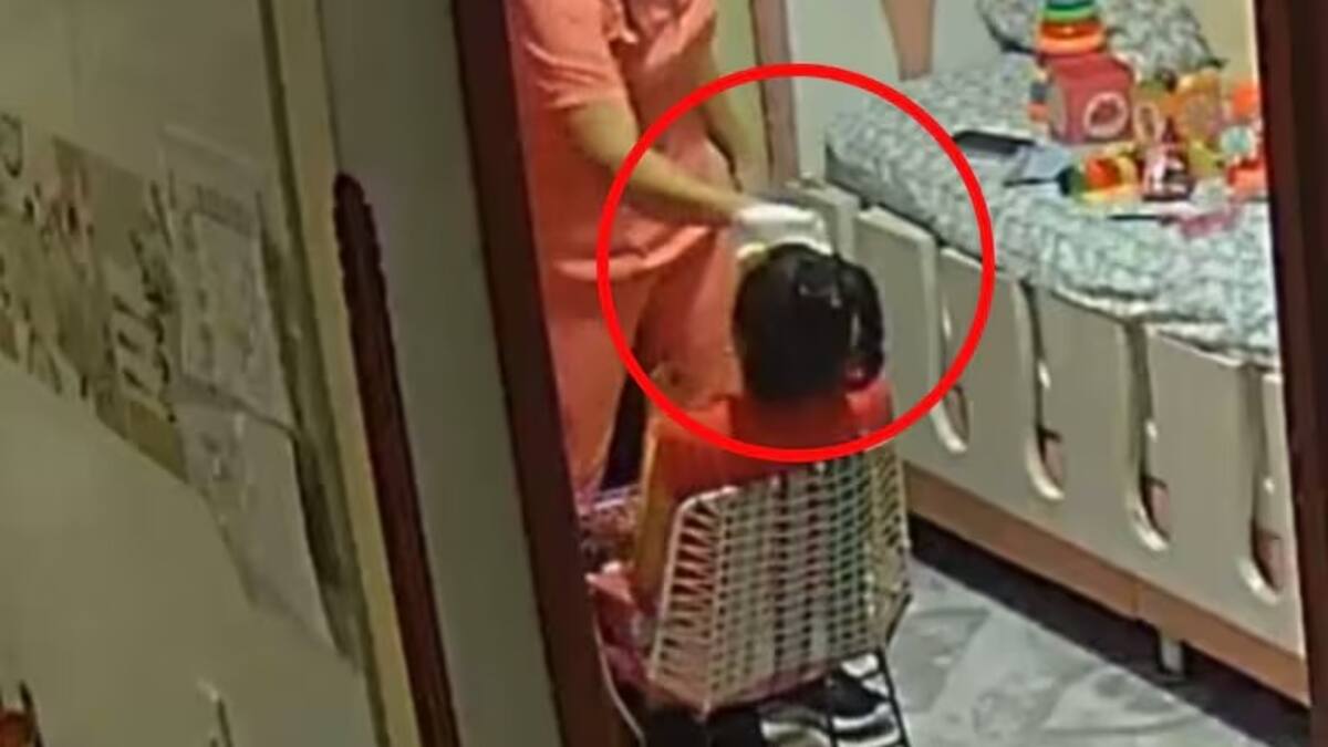 Niña Golpeada en Piedecuesta