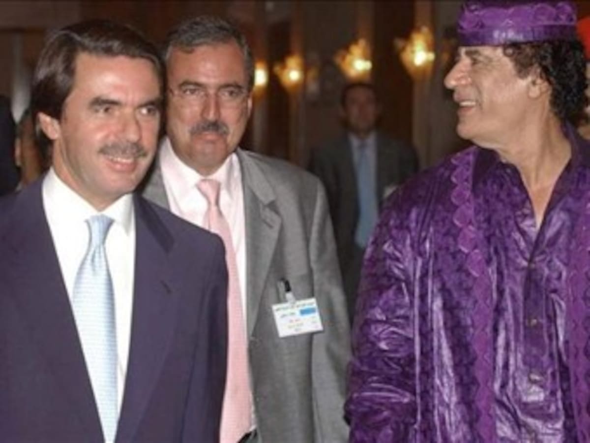 Los encuentros internacionales de Gadafi