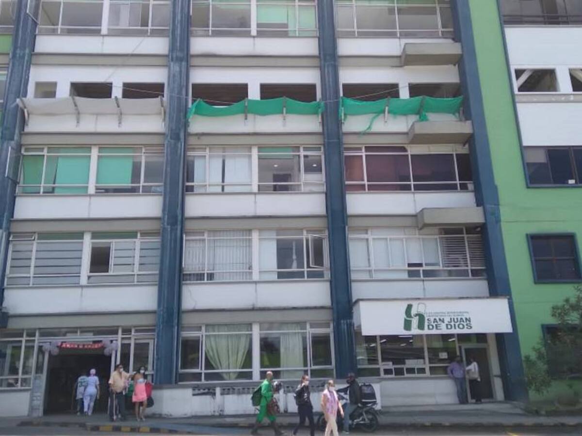 Alerta naranja en Hospital San Juan de Dios de Armenia por casos COVID