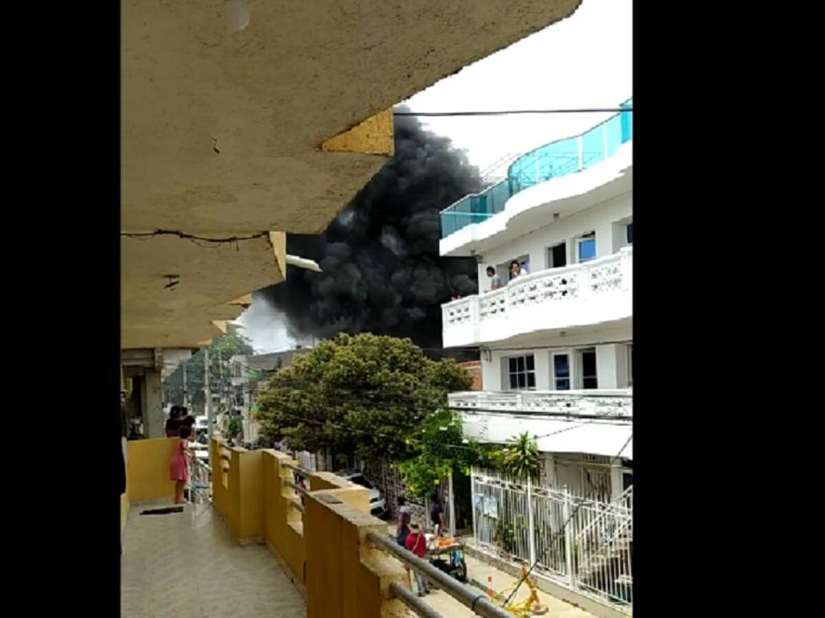 En Cartagena, atienden incendio en la casa del cantante Kevin Flórez