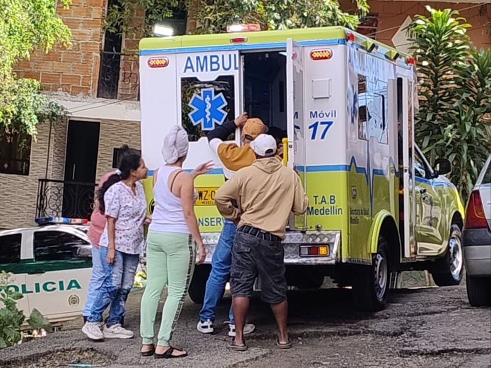 Agresión a una mujer en Zamora municipio de Bello- foto Denuncias Antioquia