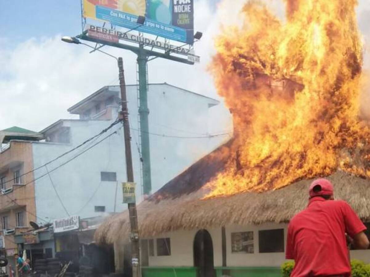 Incendio en el Parque Olaya ya fue controlado
