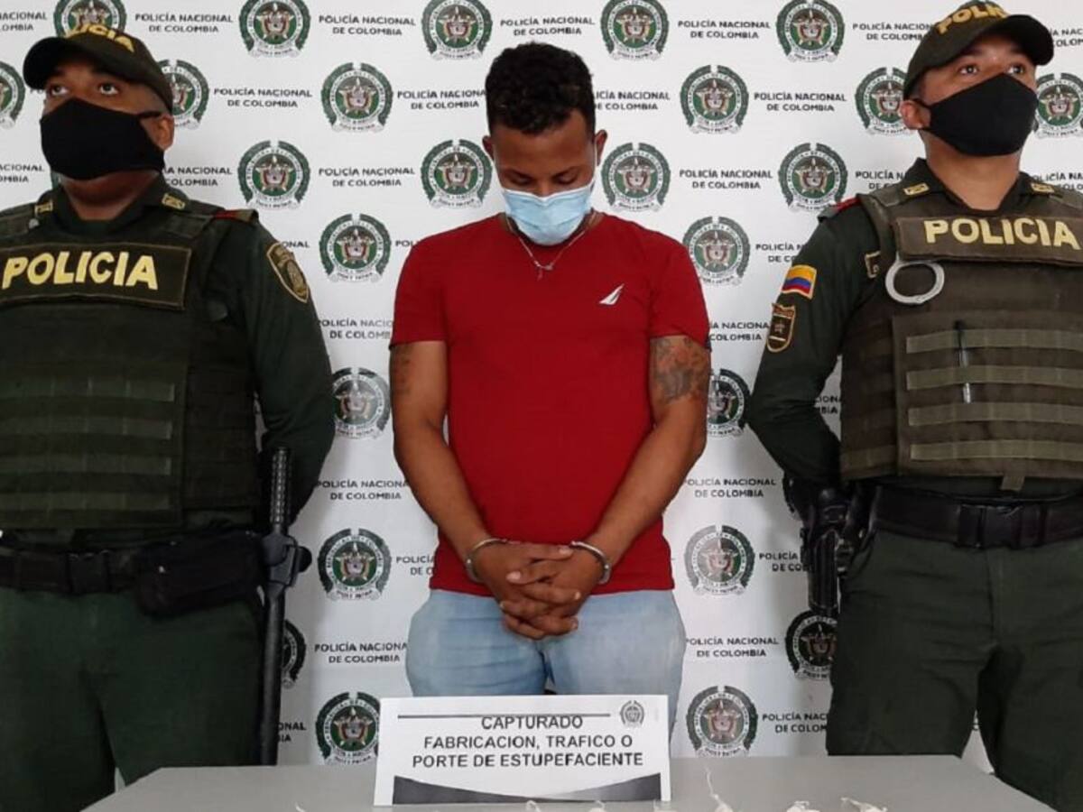 Cae alias 'Joel' presunto expendedor de drogas en Arjona, Bolívar