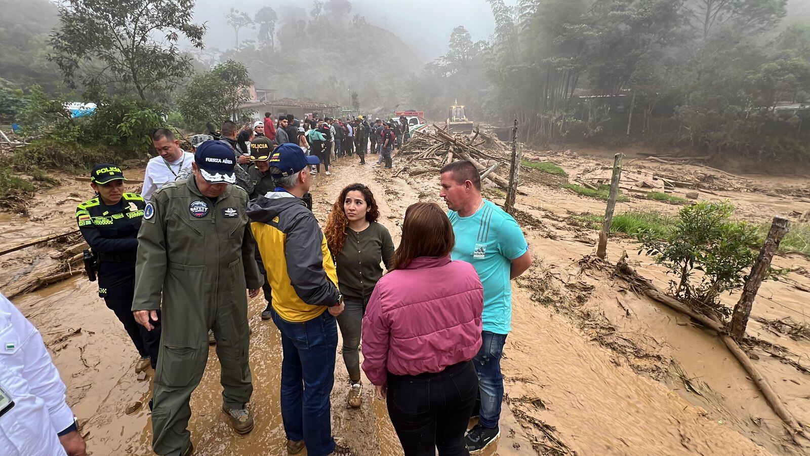 Emergencia Montebello- foto gobernación de Antioquia