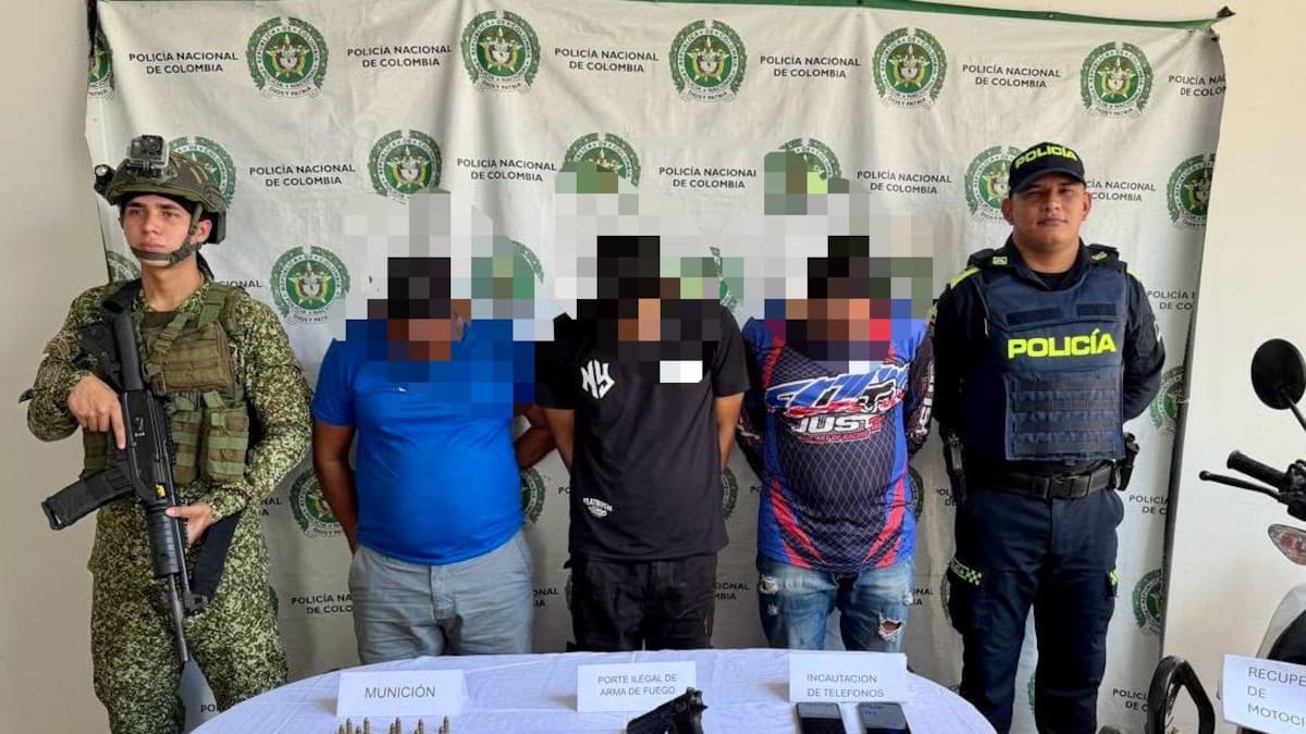 Capturan tres presuntos integrantes del Clan del Golfo en Sucre
