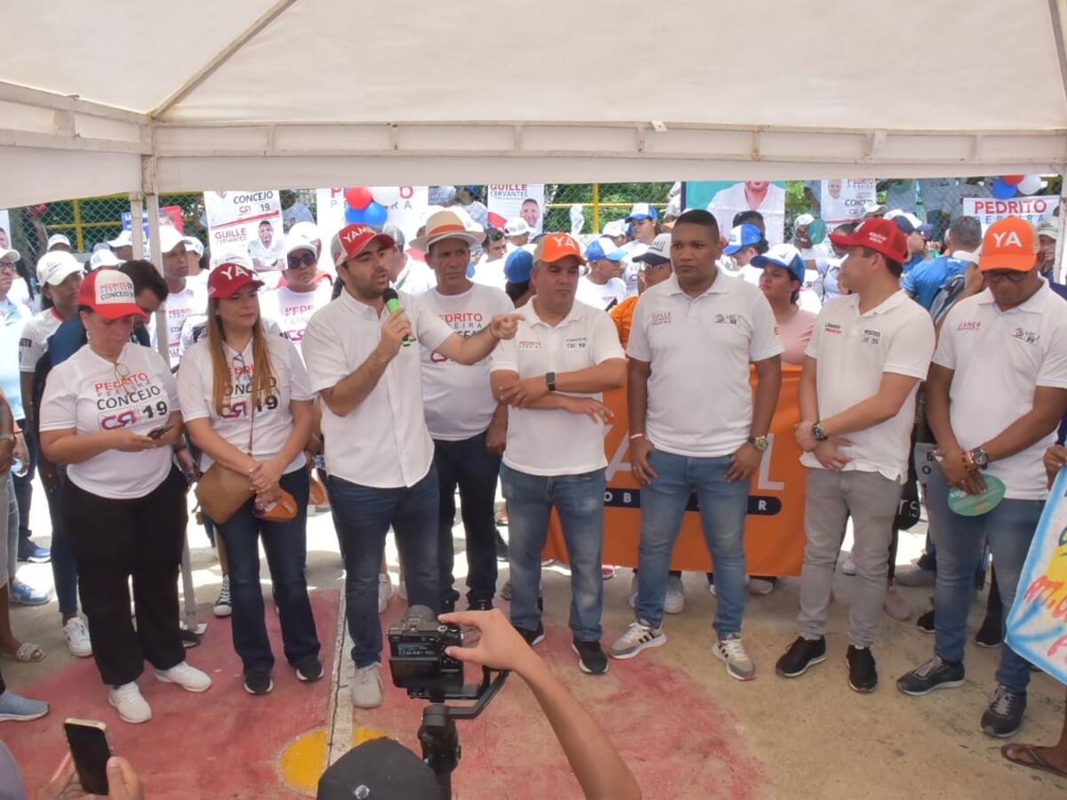 Candidatos Pedrito Pereira y Yamil Arana visitaron comunidades de Paraguay y Nuevo Chile