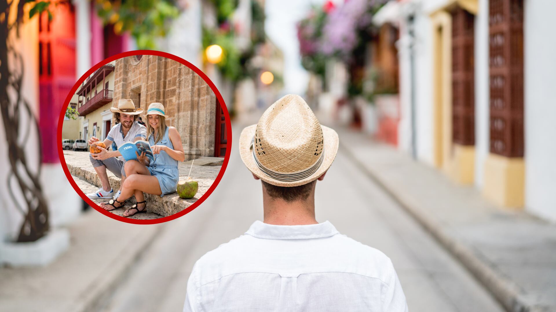 Collage turismo en Colombia. Fotos: Getty Images.