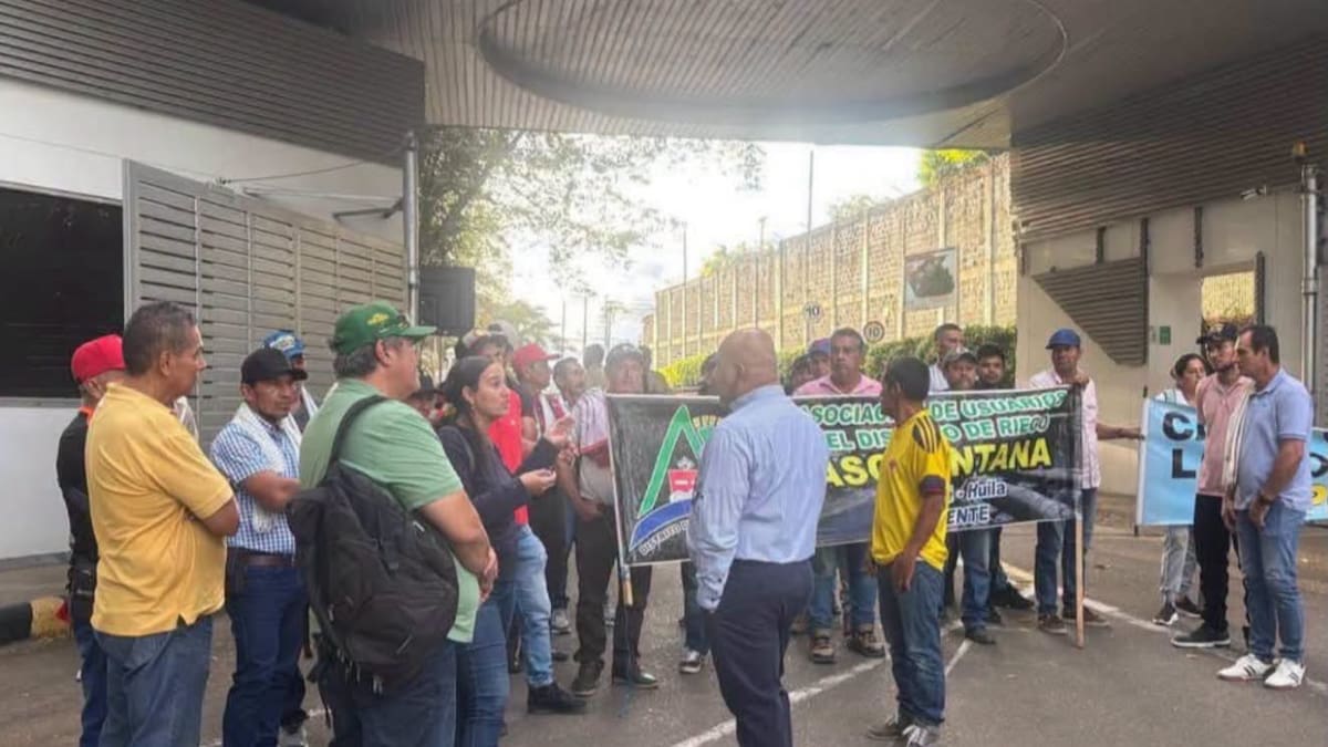 Arroceros de Yaguará esperan que se cumplan acuerdos para garantizar el agua