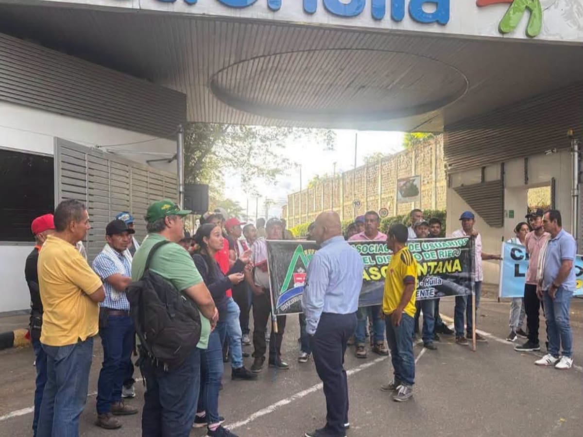 Arroceros de Yaguará esperan que se cumplan acuerdos para garantizar el agua