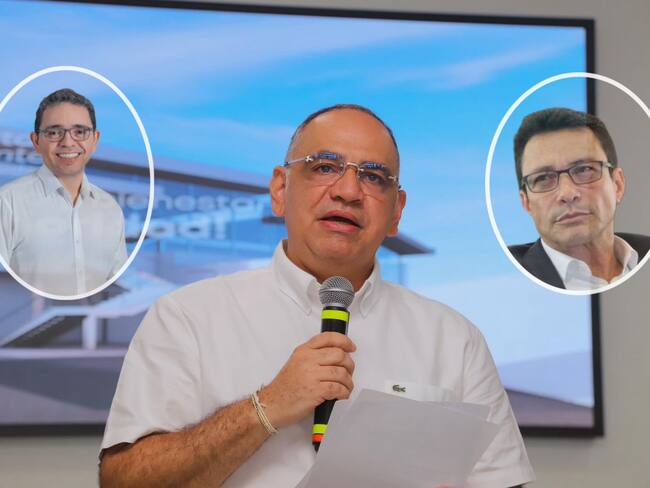 Alcalde de Santa Marta denuncia ante la Fiscalía a Carlos Caicedo y a Rafael Martínez