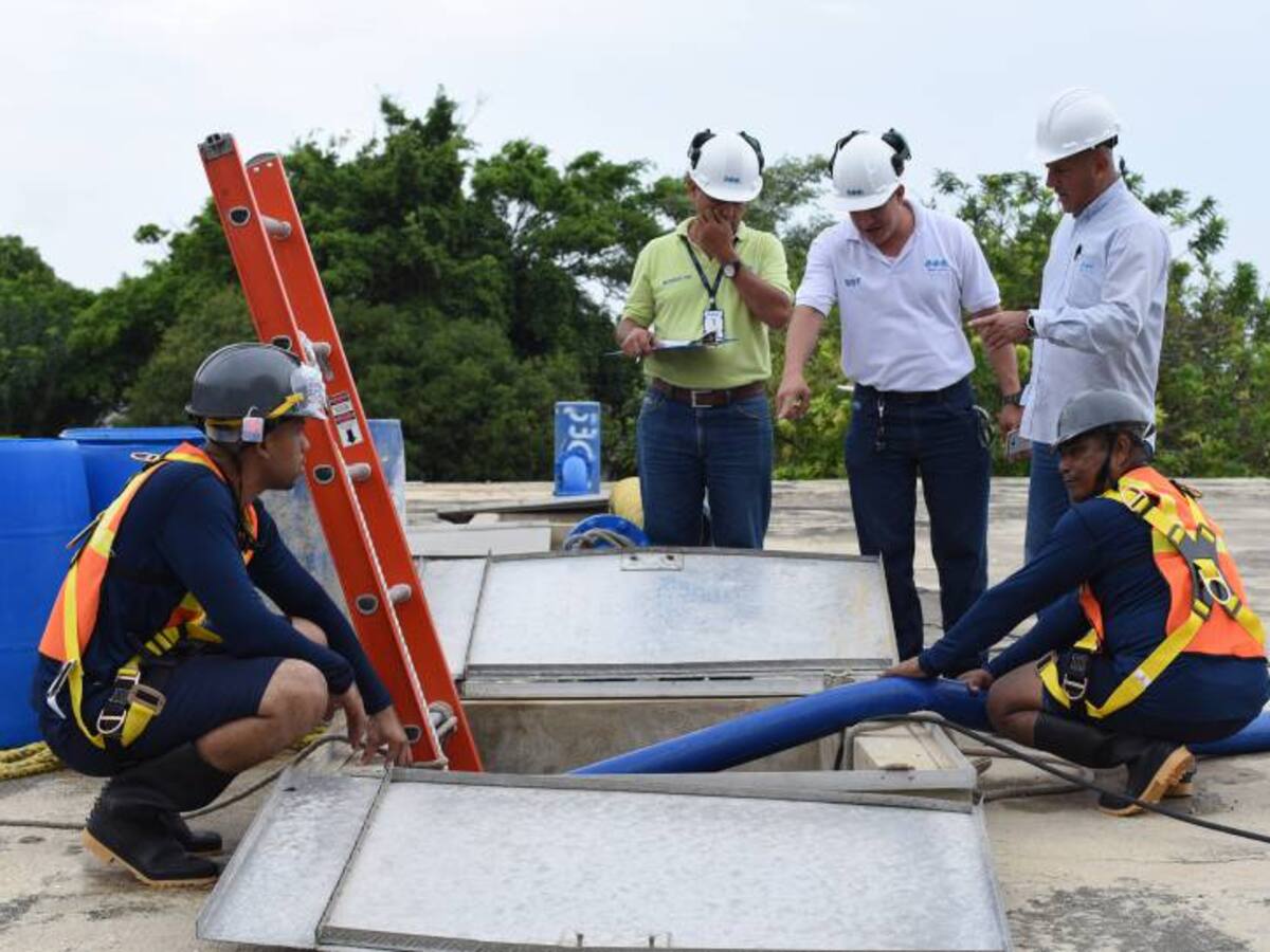 Inicia el bombeo de agua a 100 barrios en Barranquilla