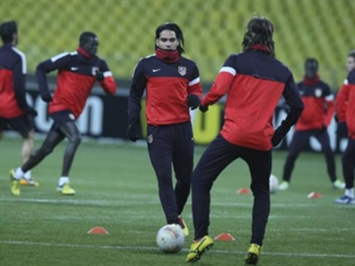 Falcao no le tiene miedo al frío de Rusia