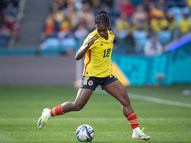 SYDNEY, AUSTRALIA - JULY 25: Linda Caicedo of Colombia in action during the FIFA Women's World Cup Australia & New Zealand 2023 Group H match between Colombia and Korea Republic at Sydney Football Stadium on July 25, 2023 in Sydney, Australia. (Photo by Joe Prior/Visionhaus via Getty Images)