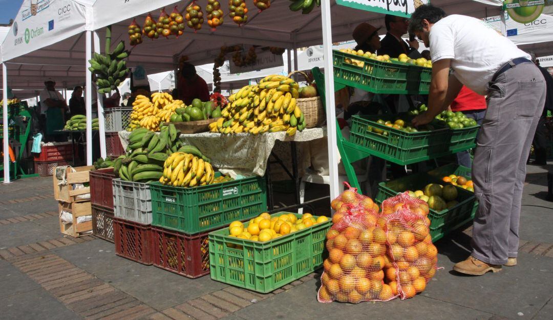 Mercado campesino. Imagen de referencia