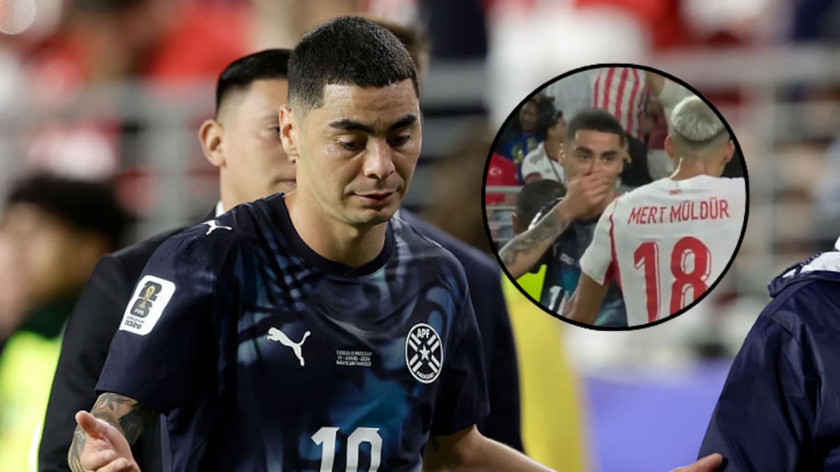 Expulsión histórica: así fue la roja a Miguel Almirón en partido contra Turquía por el Mundial 2026