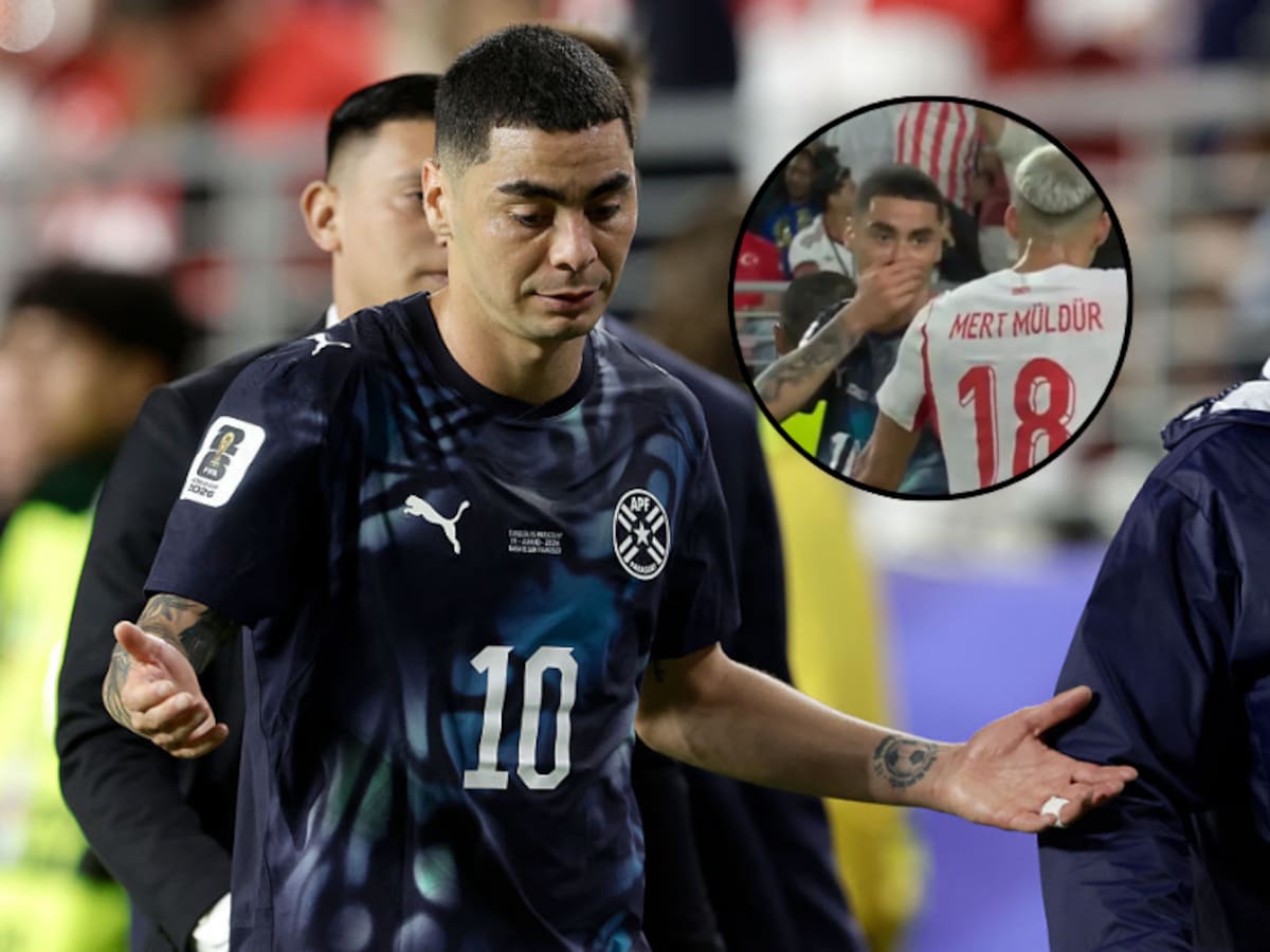 Expulsión histórica: así fue la roja a Miguel Almirón en partido contra Turquía por el Mundial 2026