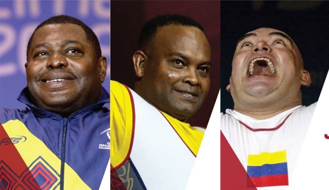 Francisco Palomeque, Fabio Torres y Jhon Freddy Castañeda