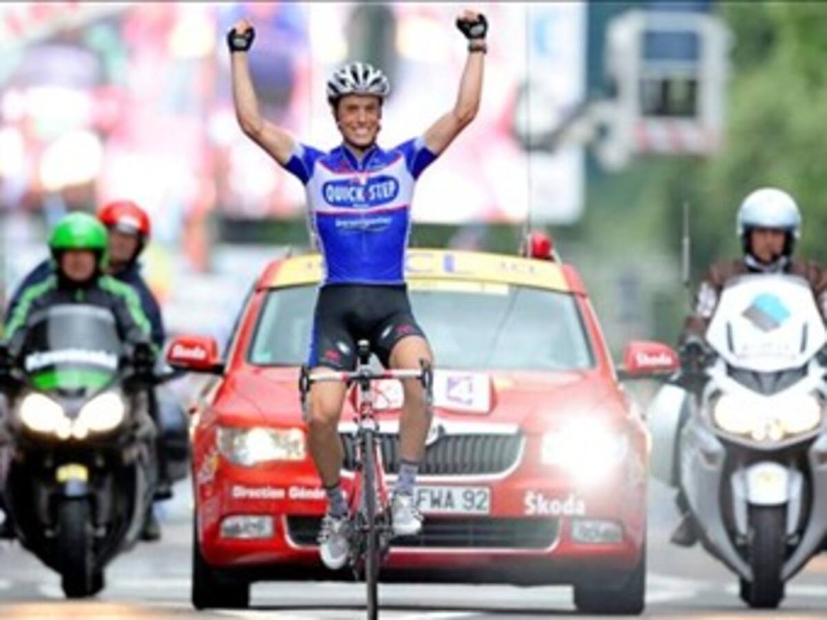El local Sylvain Chavanel es nuevo líder del Tour de Francia