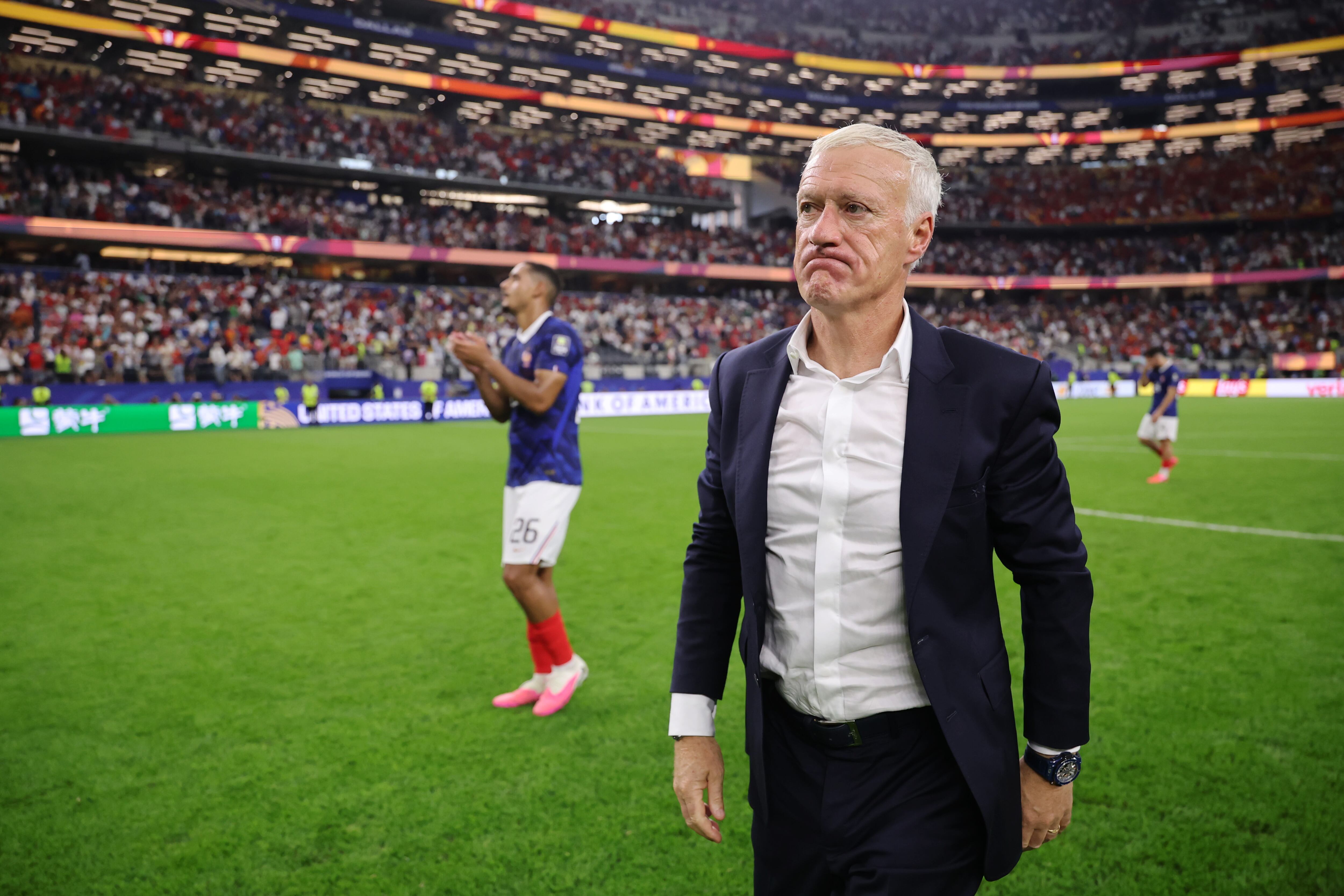 Deschamps apuntó contra el arbitraje del España vs Francia en el Mundial 2026: esto fue lo que dijo. (Photo by Hector Vivas - FIFA/FIFA via Getty Images)