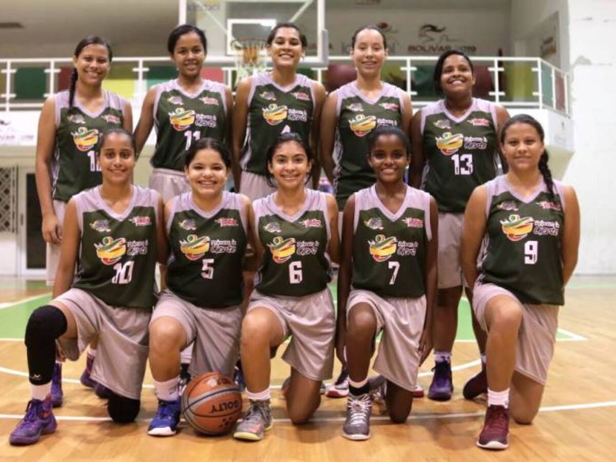 Los Ángeles en femenino y Paseo Bolívar en masculino campeones de baloncesto en Cartagena