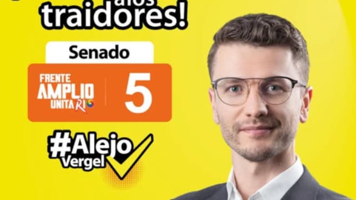 “Yo no apoyo a Roy Barreras”: Alejo Vergel, candidato al Senado por el Frente Amplio Unitario