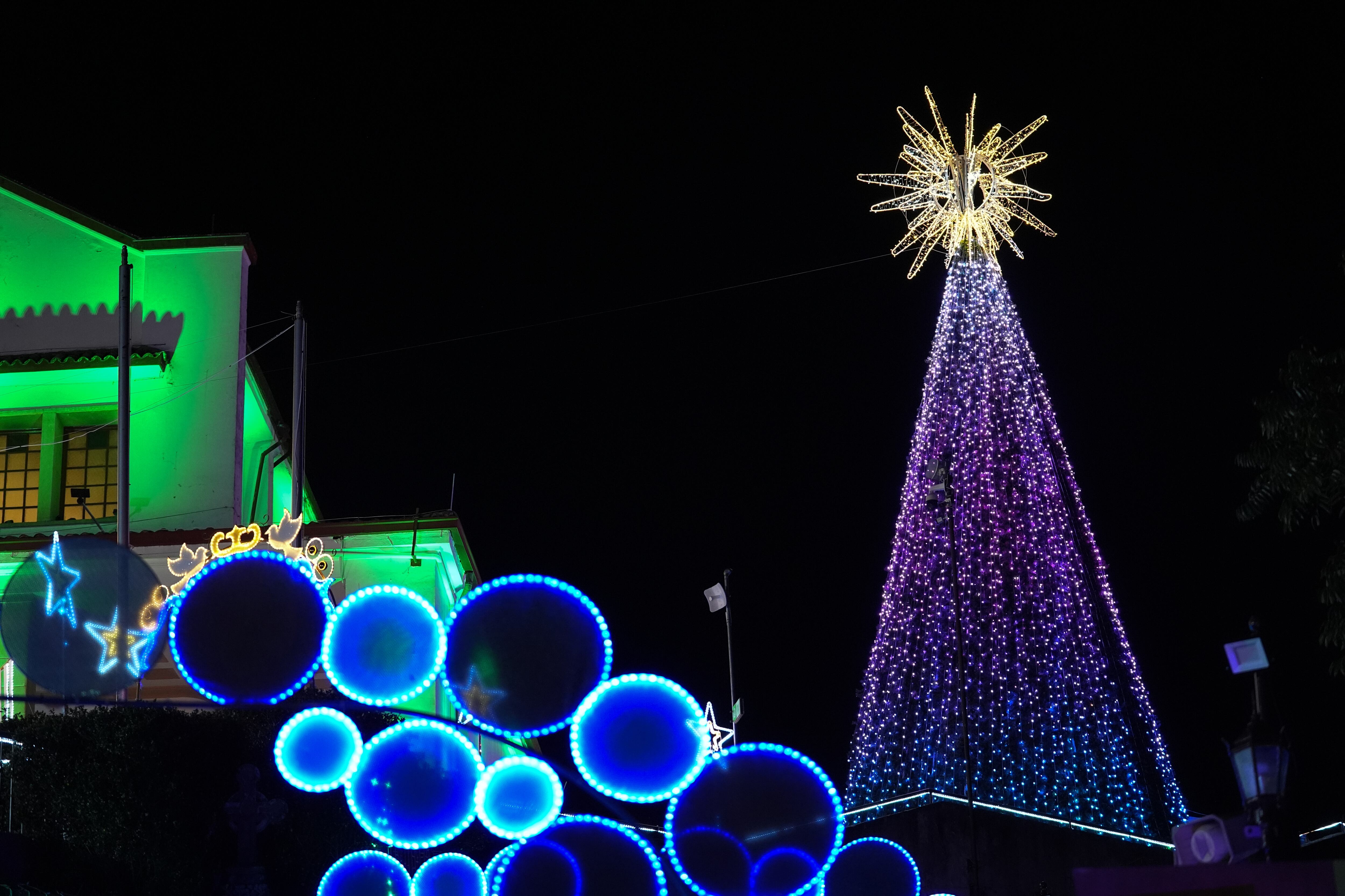 Alumbrados Monserrate en Bogotá (Getty Images).