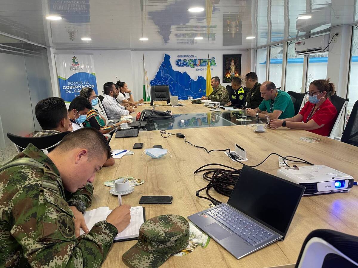 En el Caquetá autoridades analizaron situación de orden público