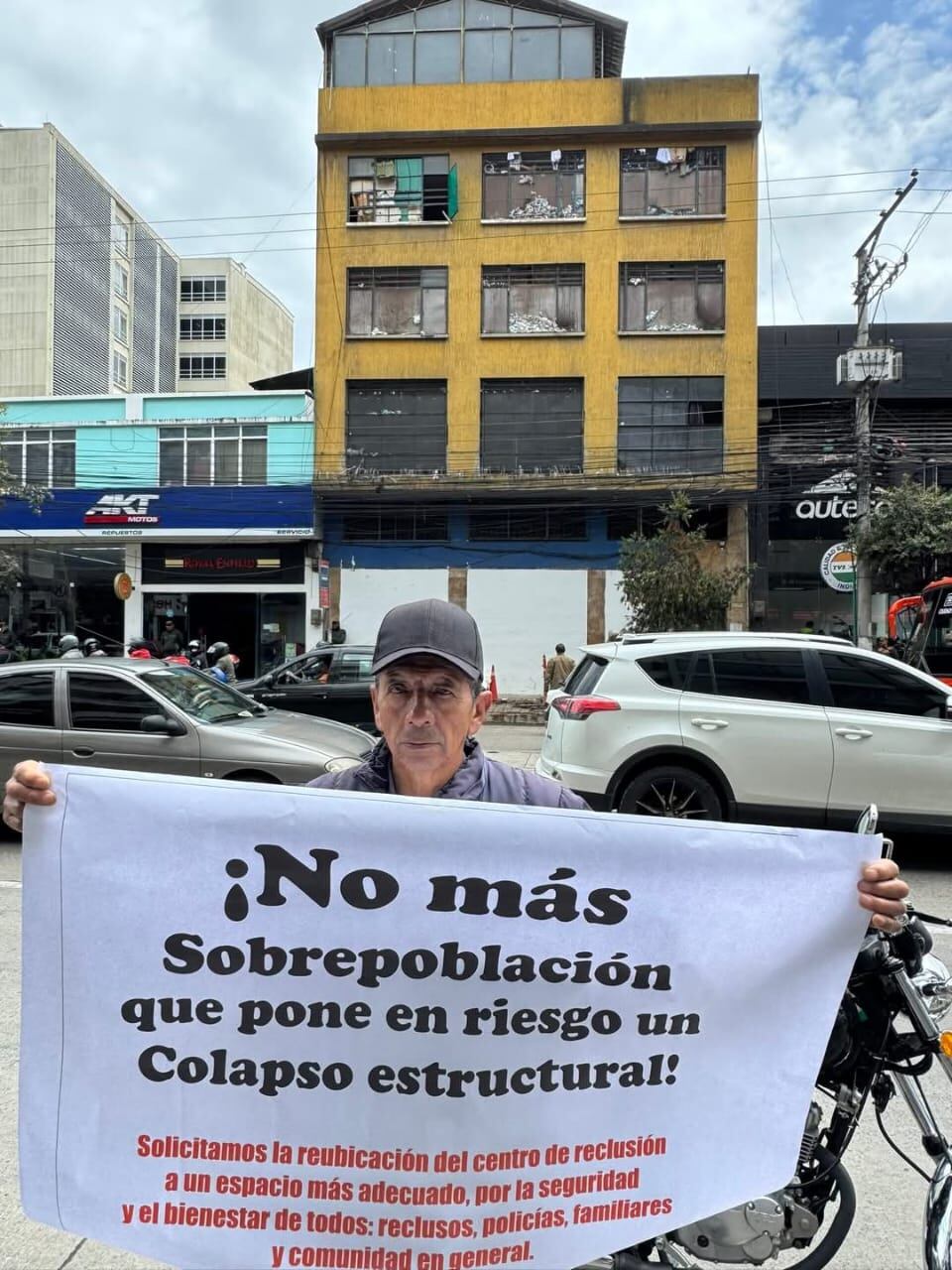 Protesta por carceletas en Pasto | Foto: Cortesia