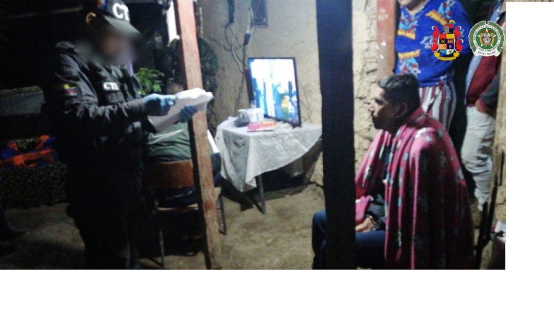 Captura de alias 'Miller' en zona rural de Neiva