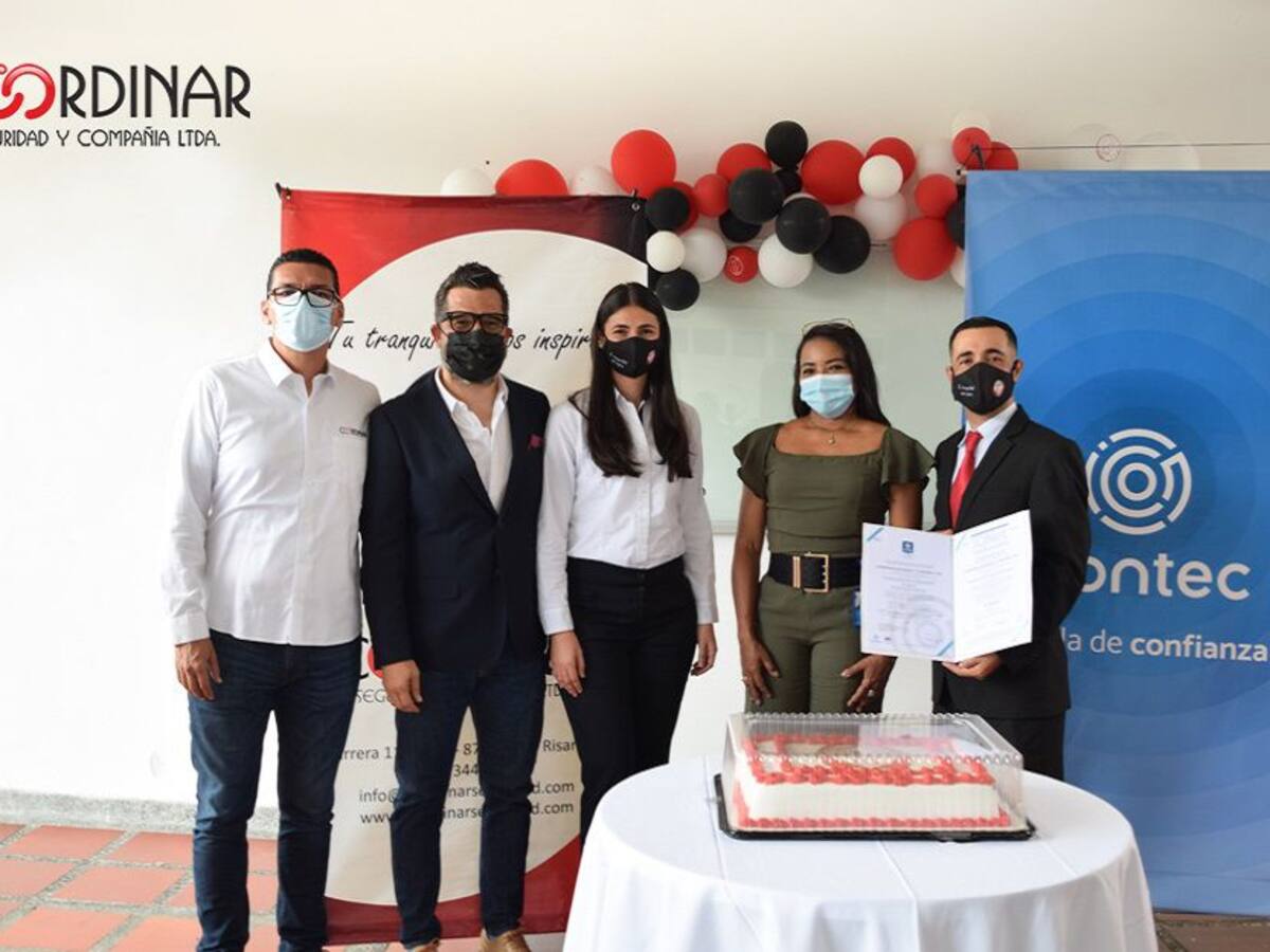 Coordinar Seguridad, empresa del eje cafetero certificada por ICONTEC