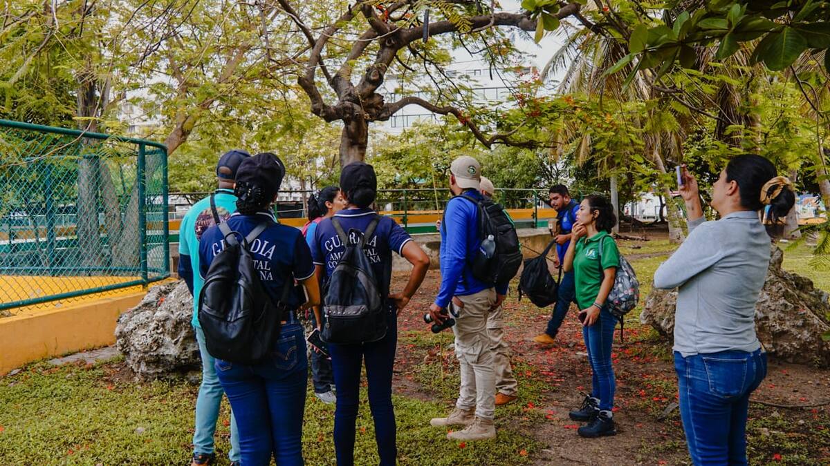 EPA Cartagena inspeccionó fauna silvestre en parque Centenario