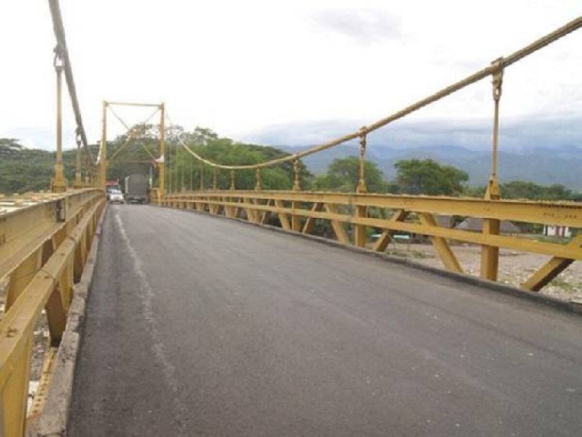 Inspección al puente Mariano Ospina de El Zulia