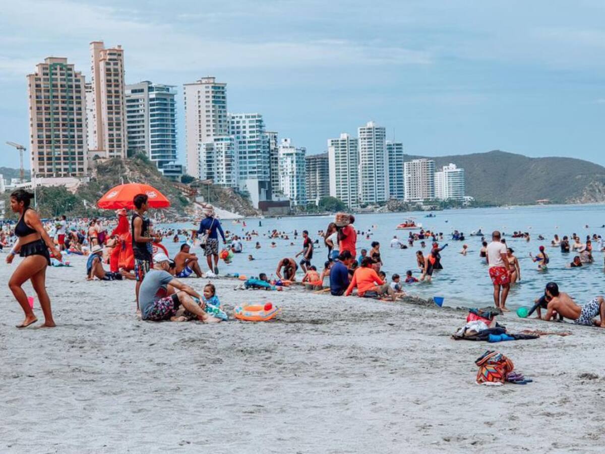Más de 51 mil bañistas ingresaron a las playas de Santa Marta