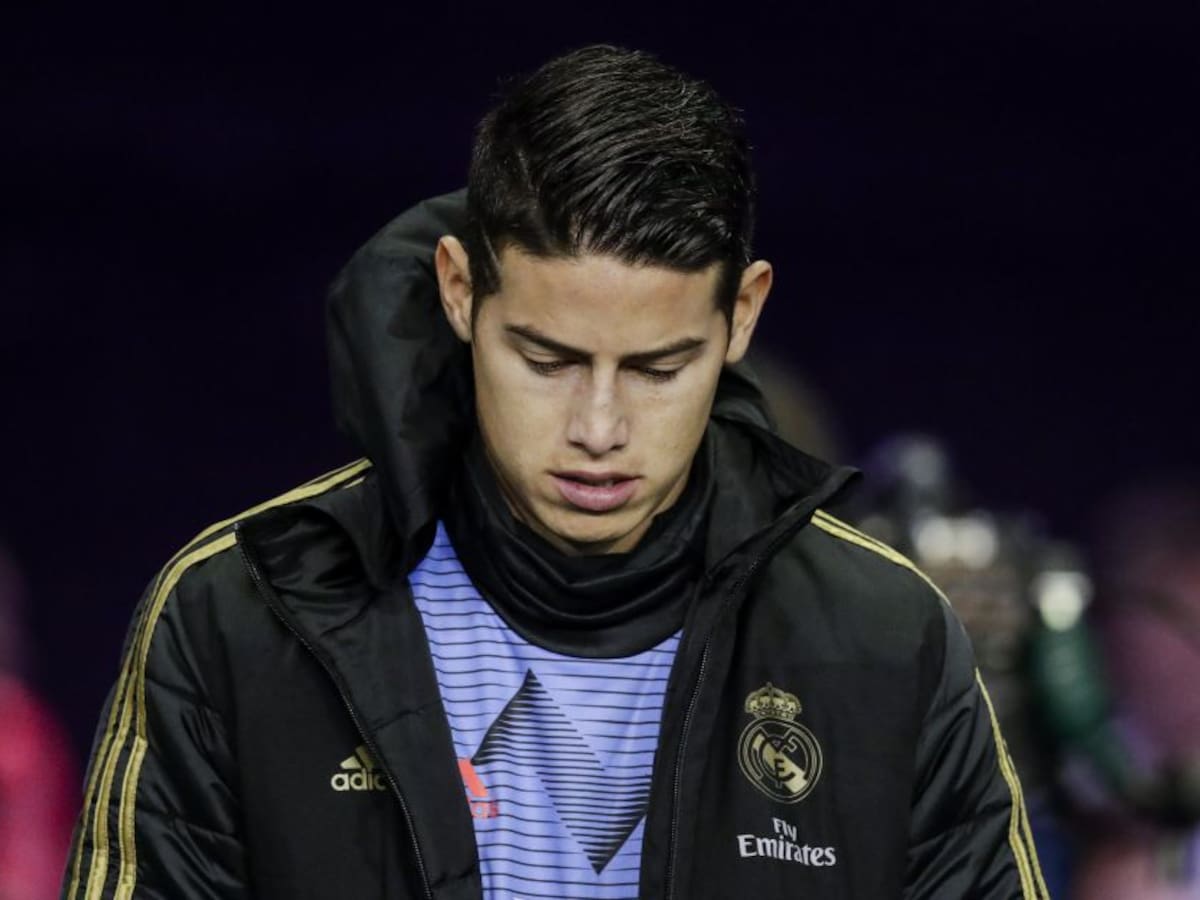 ¡Fechas amargas! James cumple un mes sin jugar con el Real Madrid