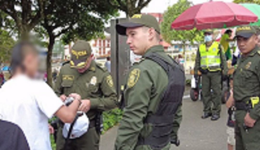 Operativos de seguridad en Manizales