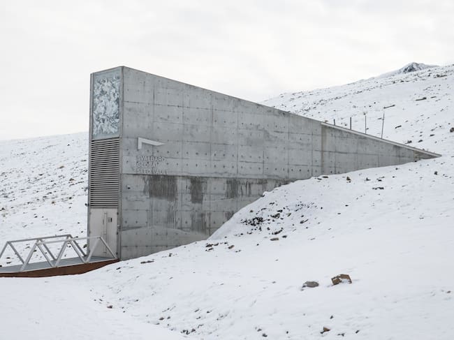 La Bóveda Global de Semillas de Svalbard. Foto: Getty Images.