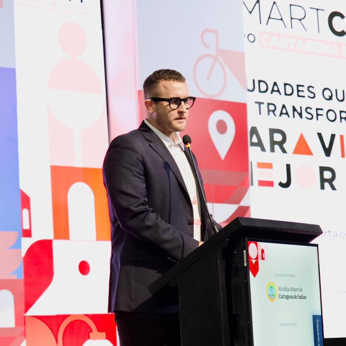 Cartagena puede tener una expo superior a Shanghai: Santiago Murillo en Smart City 2025