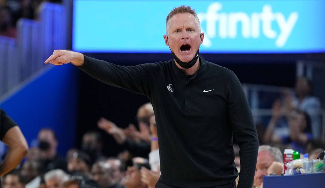 Steve Kerr, técnico de los Golden State Warriors.                 Foto: Getty 