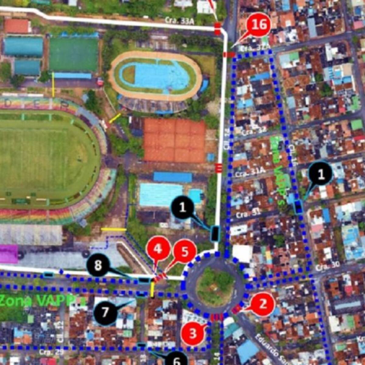 Por Copa América realizarán censo en residentes de alrededores del estadio