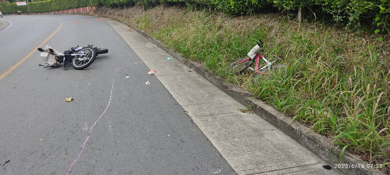 Falleció exconcejal de Lebrija en accidente de tránsito- Cortesía IDTQ