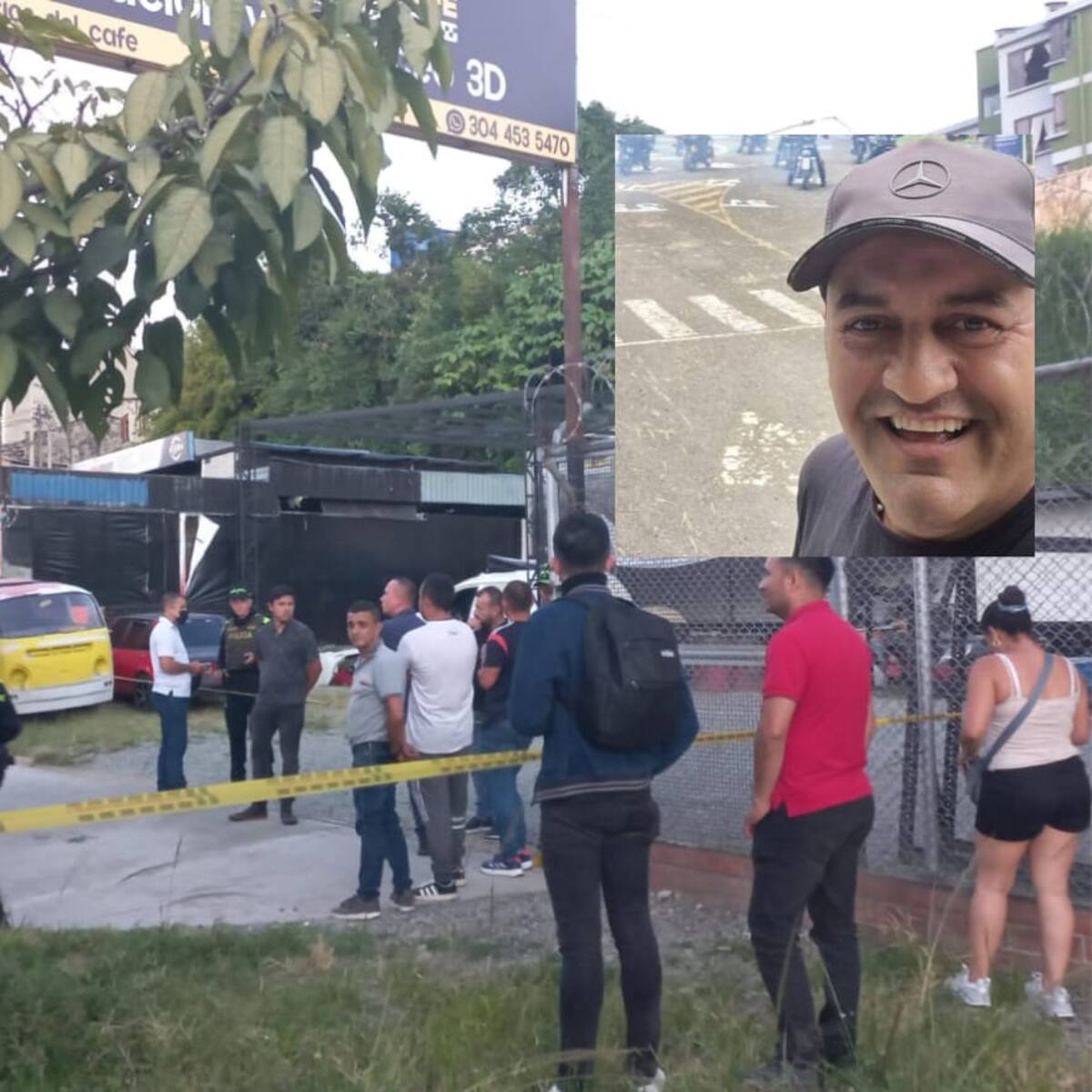 Conmoción por caso de sicariato a plena luz del día y en el centro de Armenia