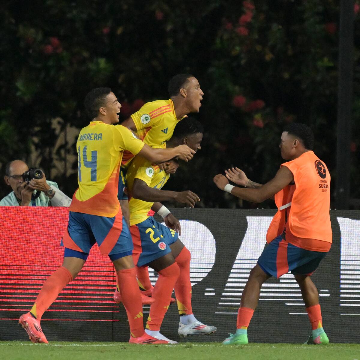 La Selección Colombia logró su primer triunfo en el Sudamericano Sub-20