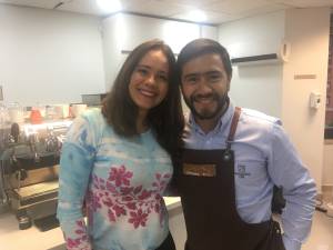 "El Sabor de Colombia" invitado al entrenamiento del Barista Ronald Valero