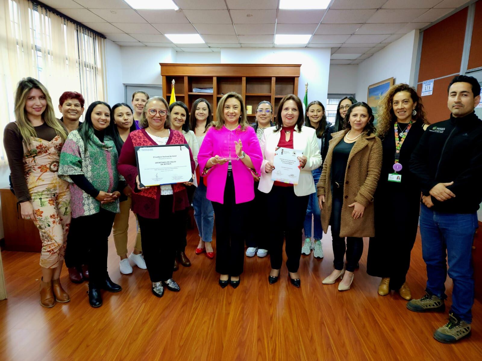 El INS reconoció el Sistema de Vigilancia en Salud Pública de Boyacá como el tercero mejor del país / Cortesía: Gobernación de Boyacá